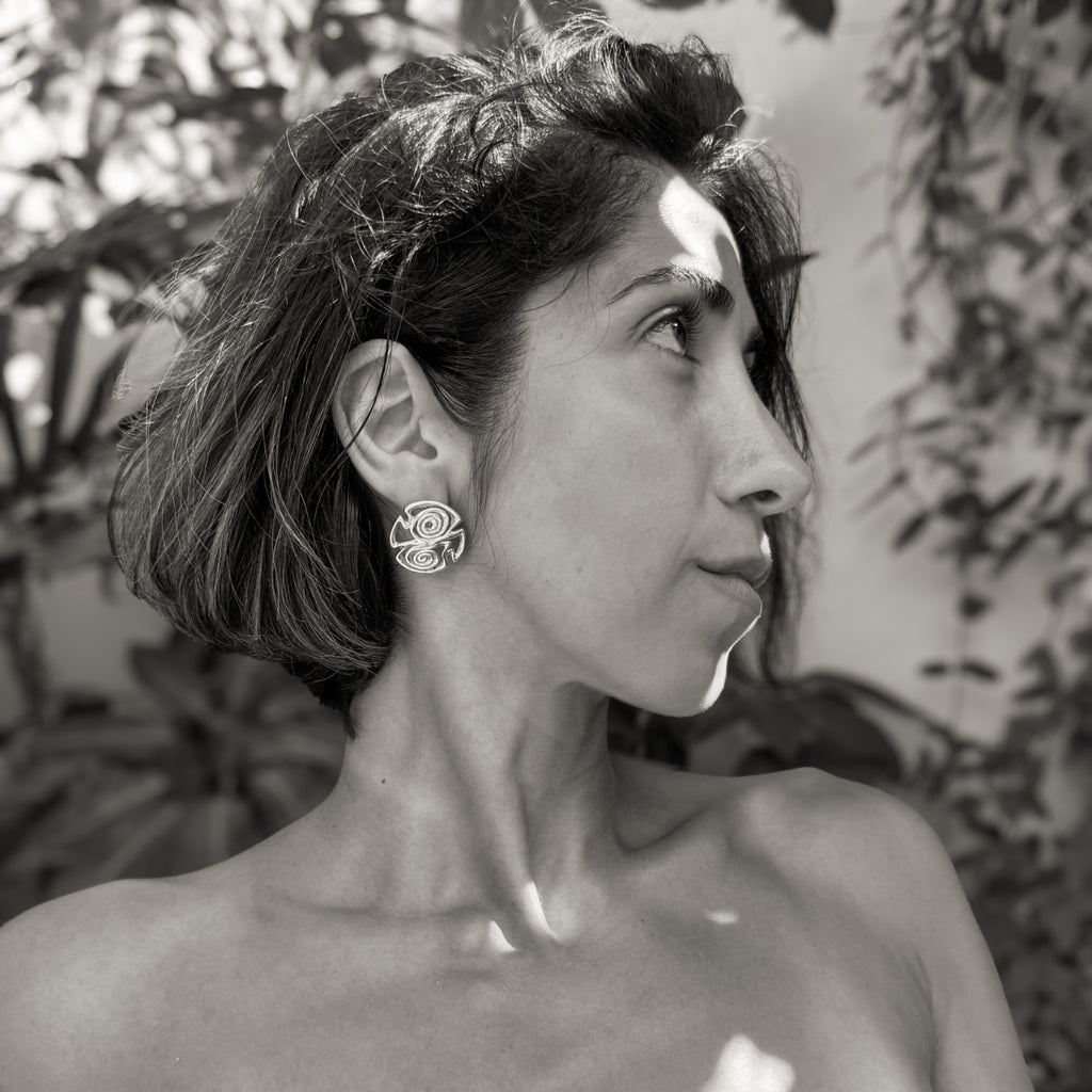 The Great Goddess Earrings - Sahakian Jewelry