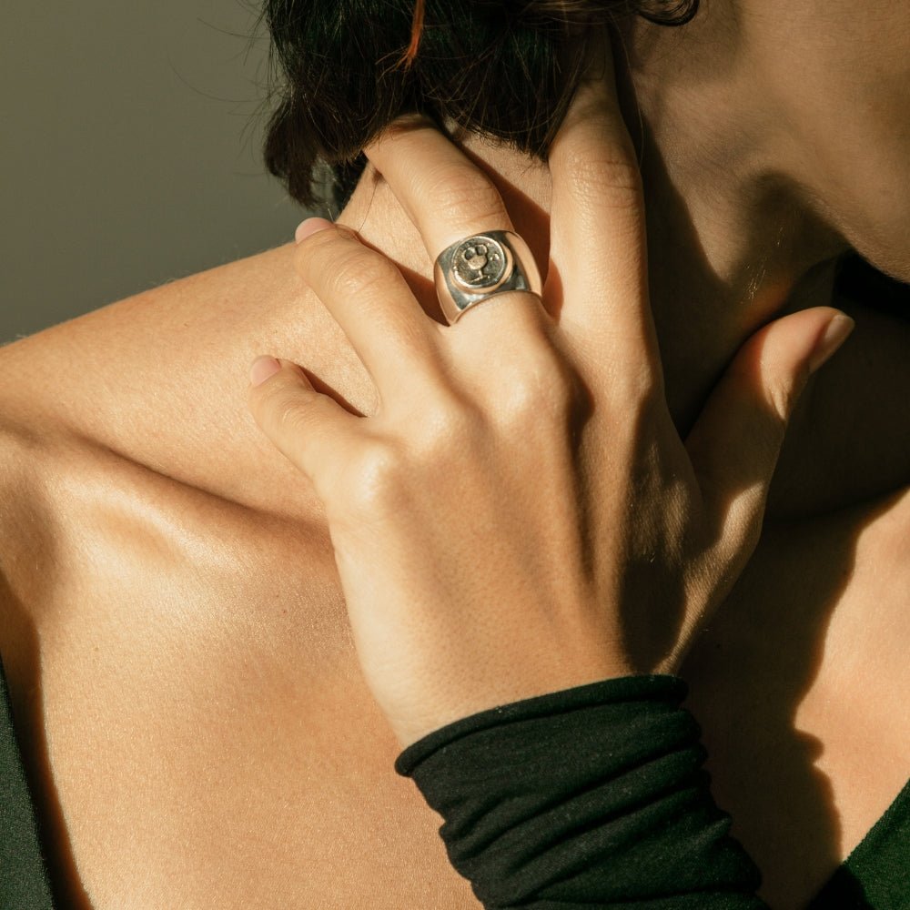 Amphora Coin Ring - Sahakian Jewelry
