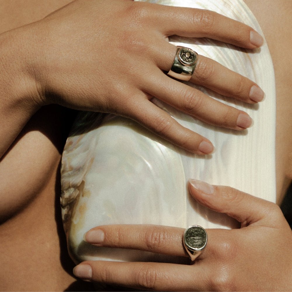 Apollo Coin Ring - Sahakian Jewelry