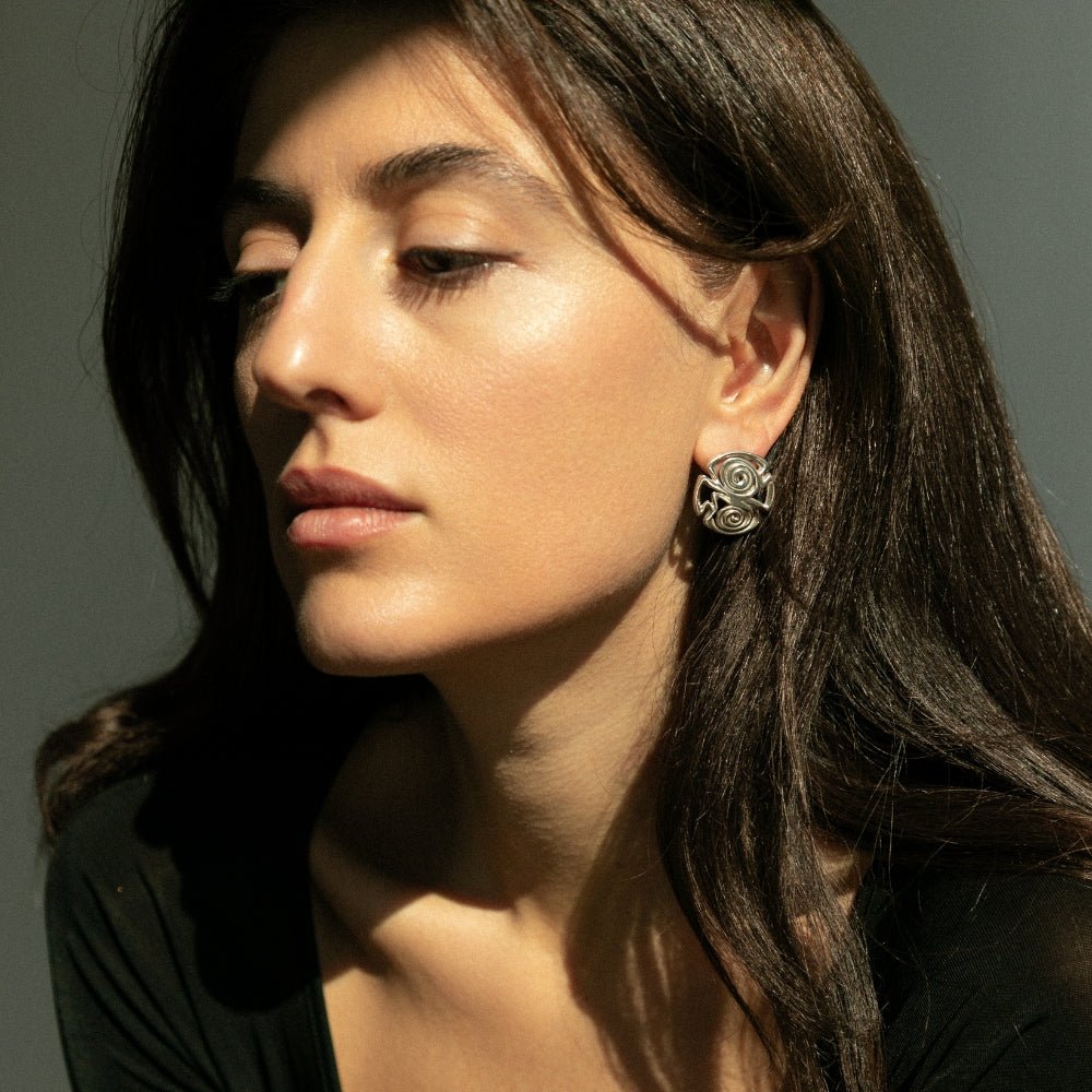 The Great Goddess Earrings - Sahakian Jewelry