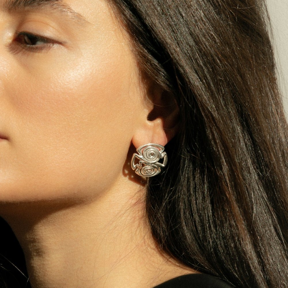 The Great Goddess Earrings - Sahakian Jewelry