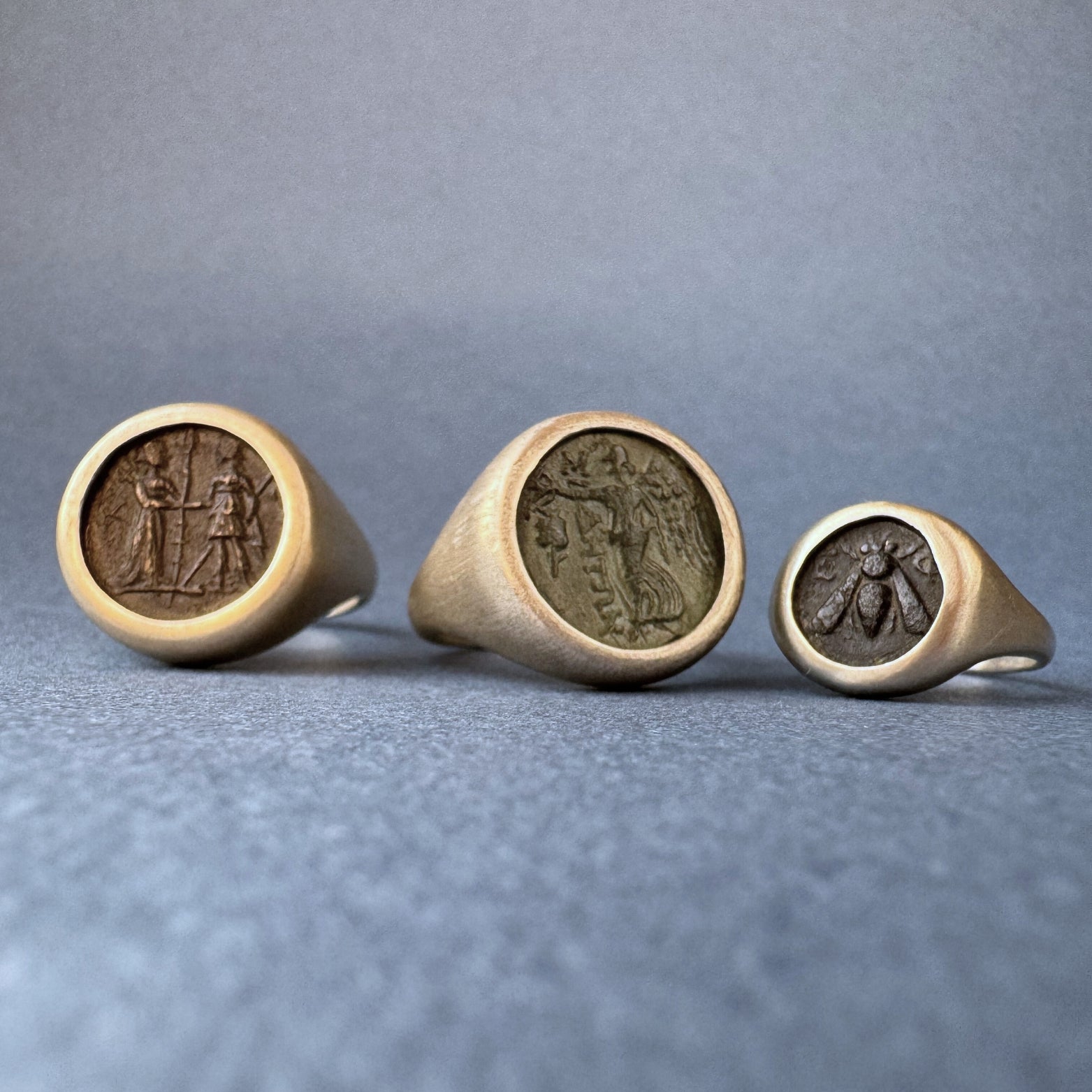 Antique Coin Rings