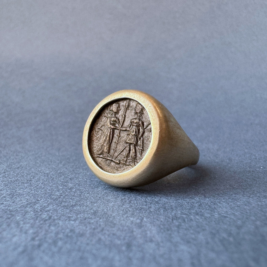 Sahakian Artemis & Kyme Coin Ring