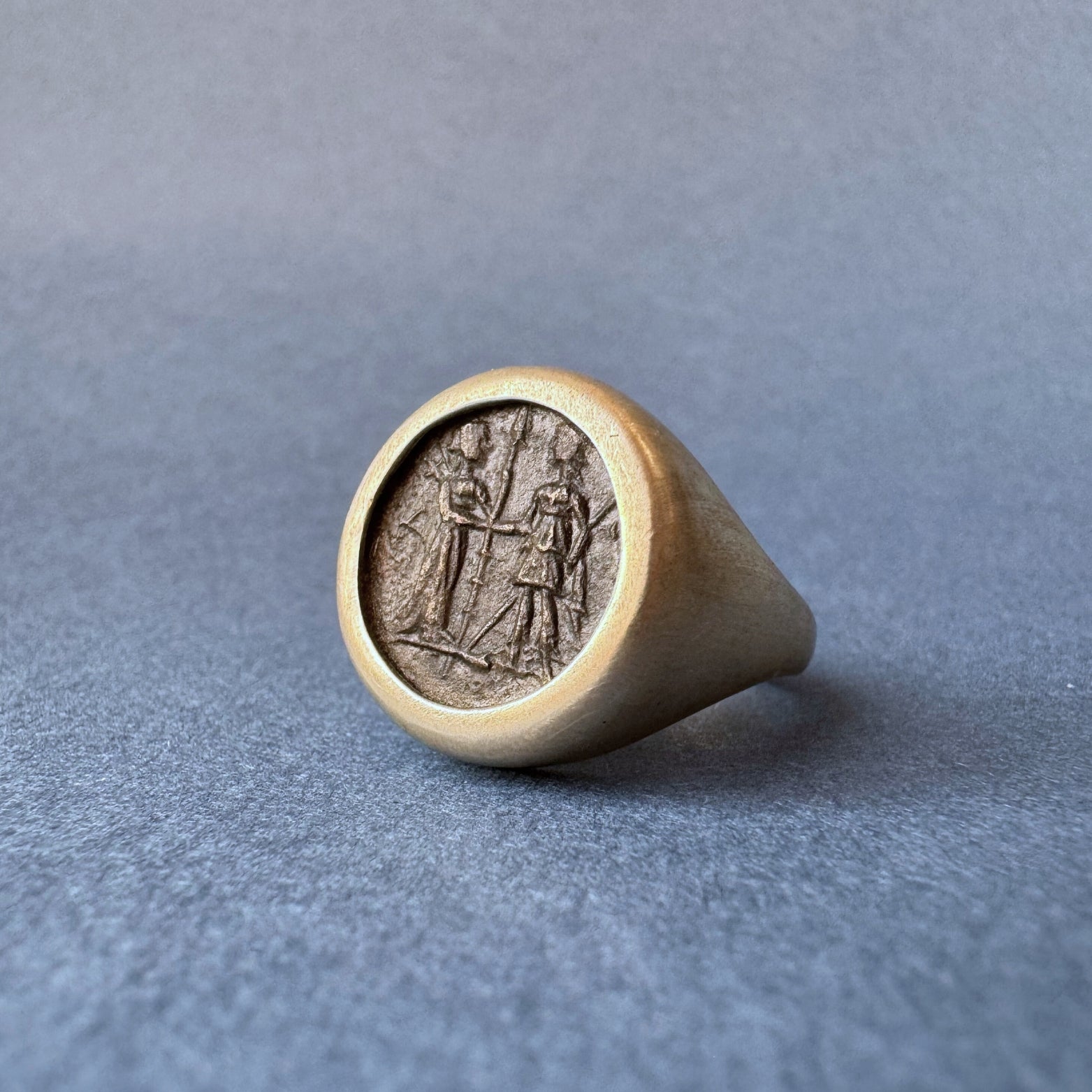 Sahakian Artemis & Kyme Coin Ring
