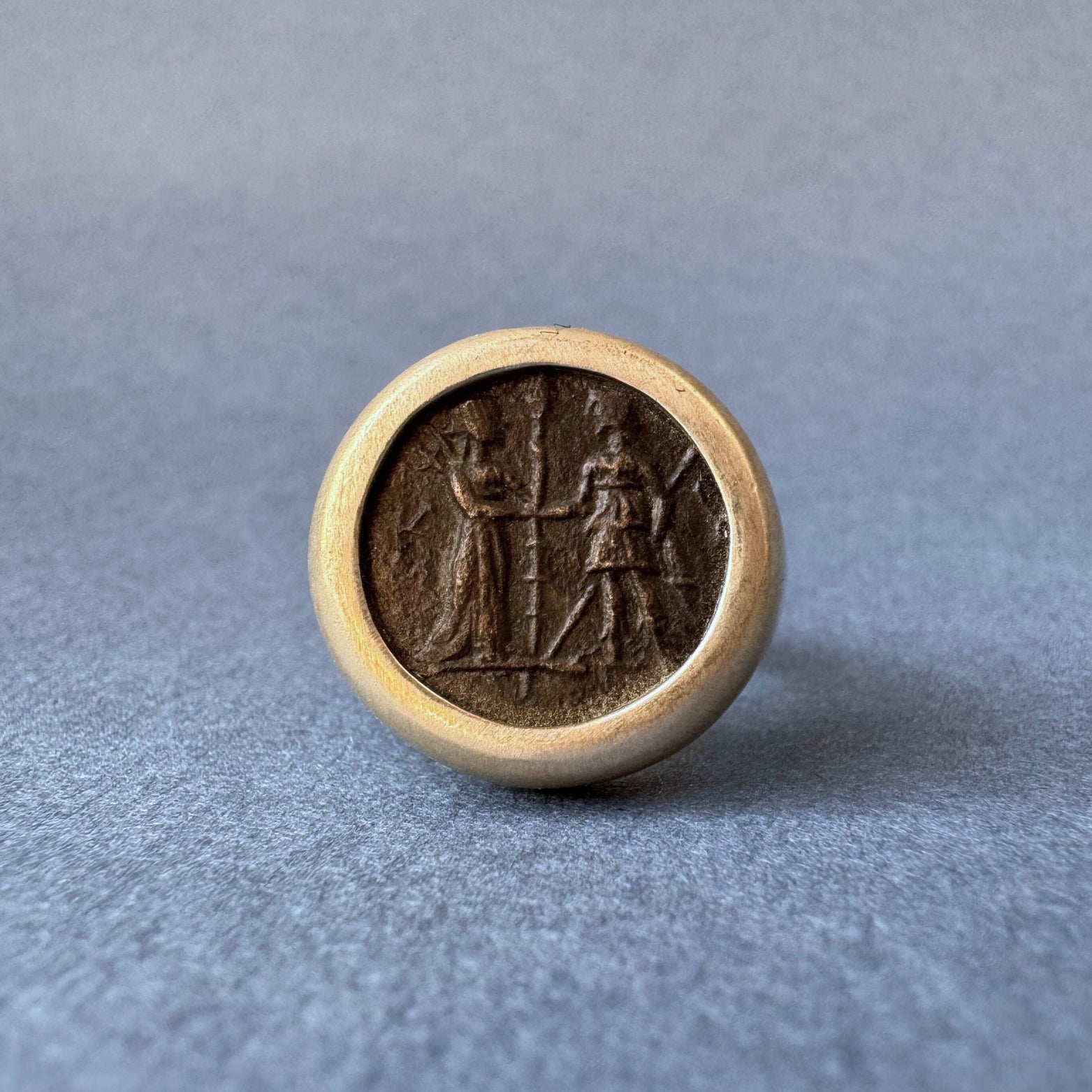 Artemis & Kyme Coin Ring Silver