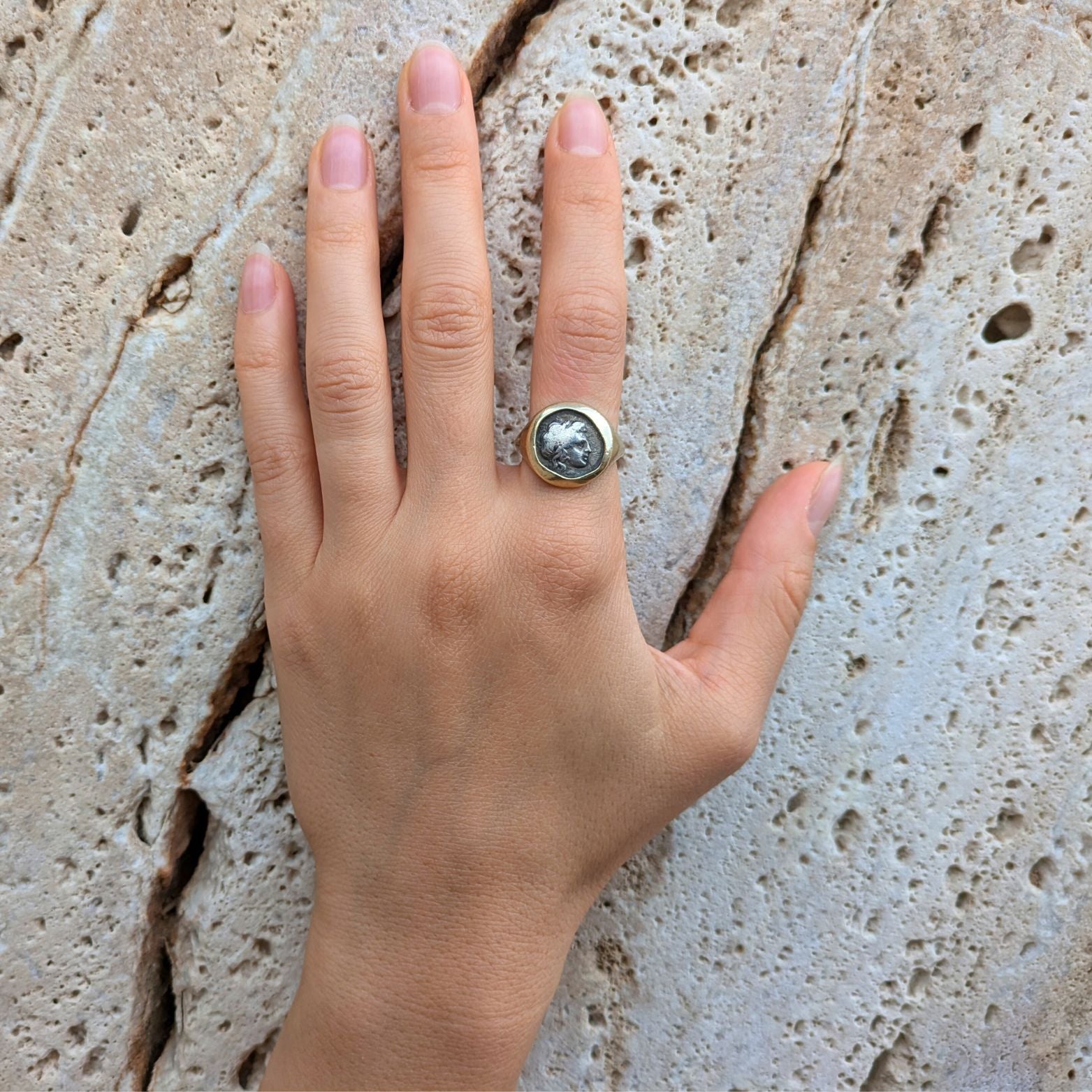 Apollo Coin Ring