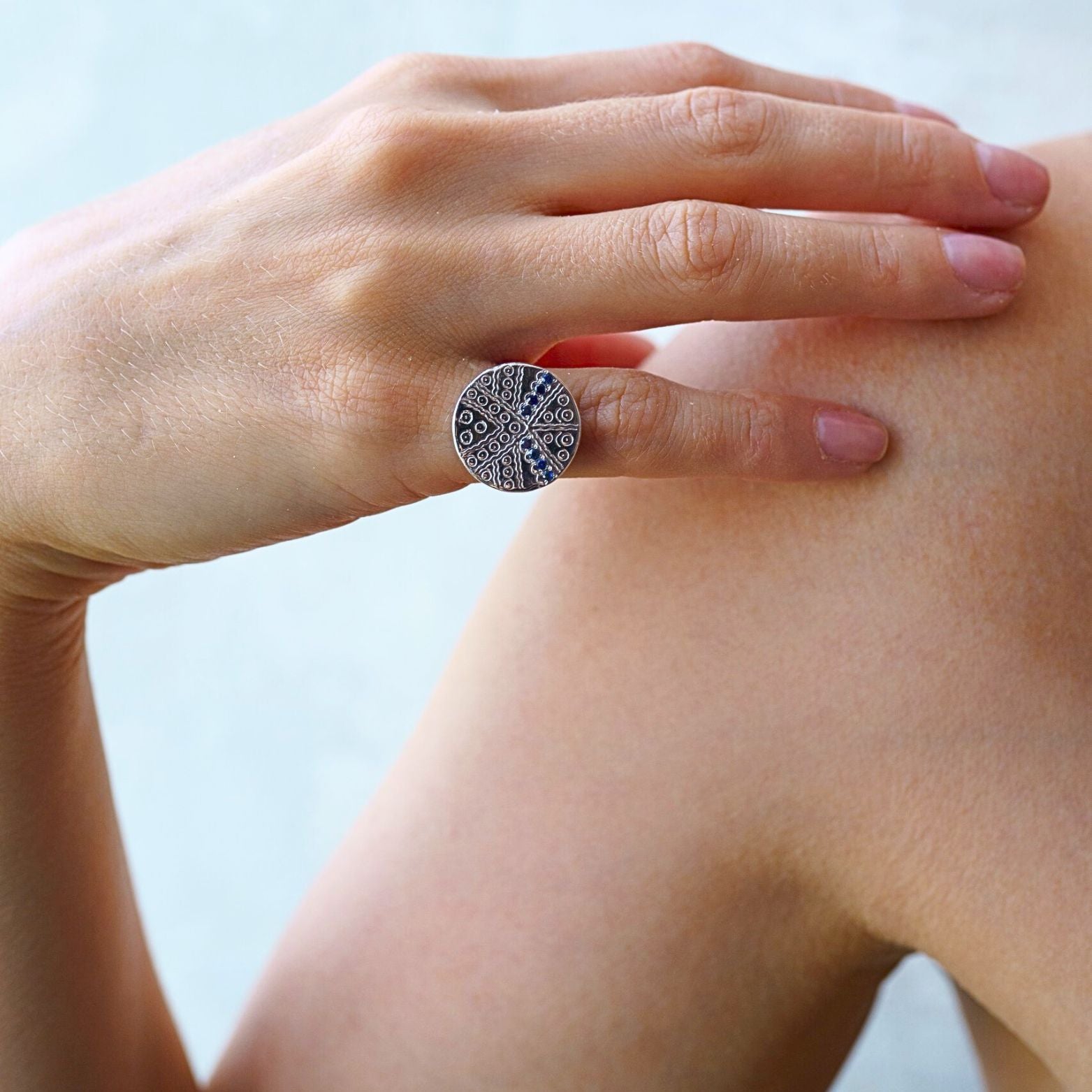 Discus Ring - Sahakian Jewelry
