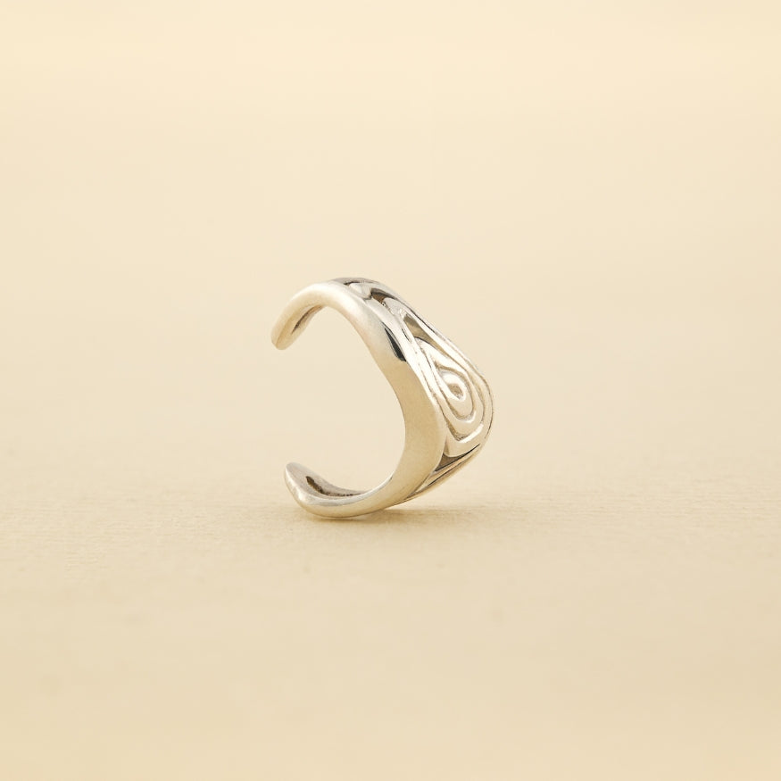 Fantasia earcuff silver