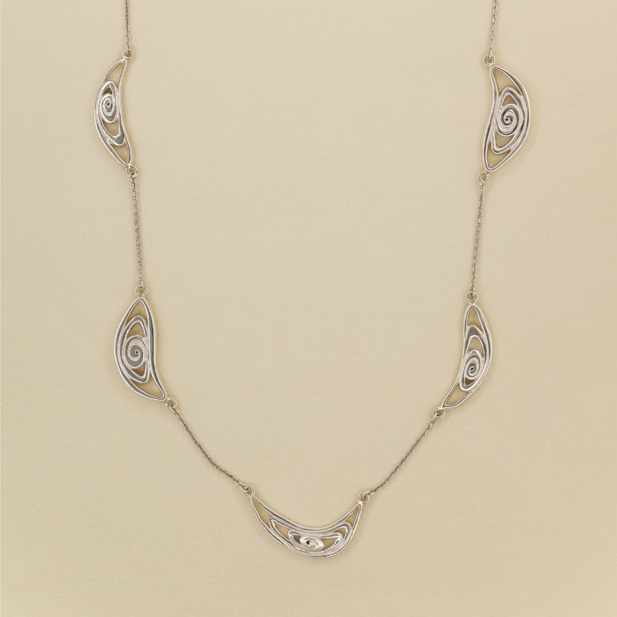 Eos chain necklace medium silver