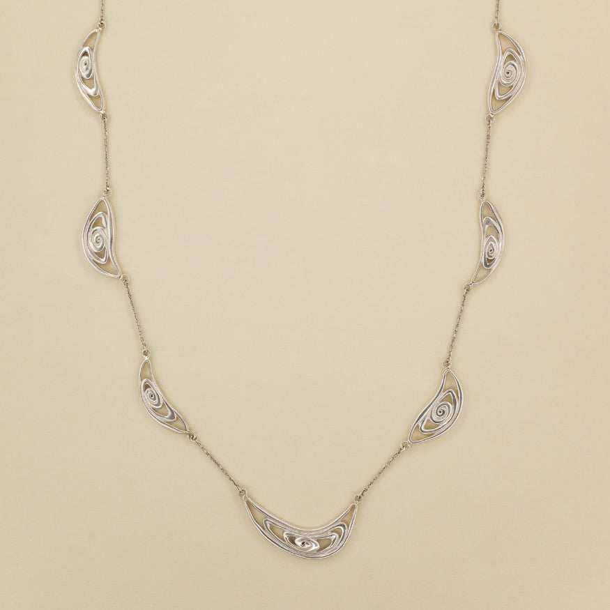 Eos chain necklace large silver