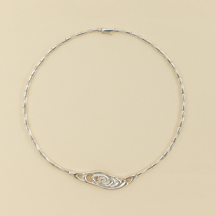 Athena collar silver