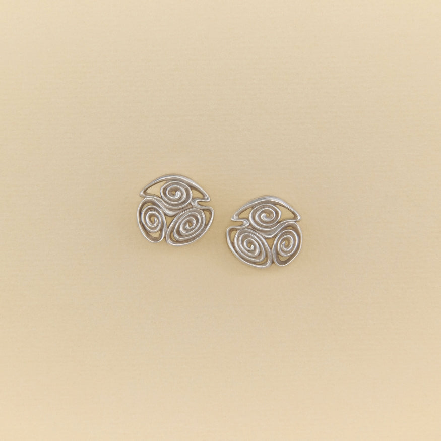 The Three Graces earrings petite silver