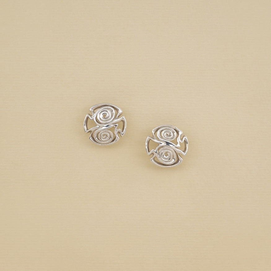 Hecate earrings small silver