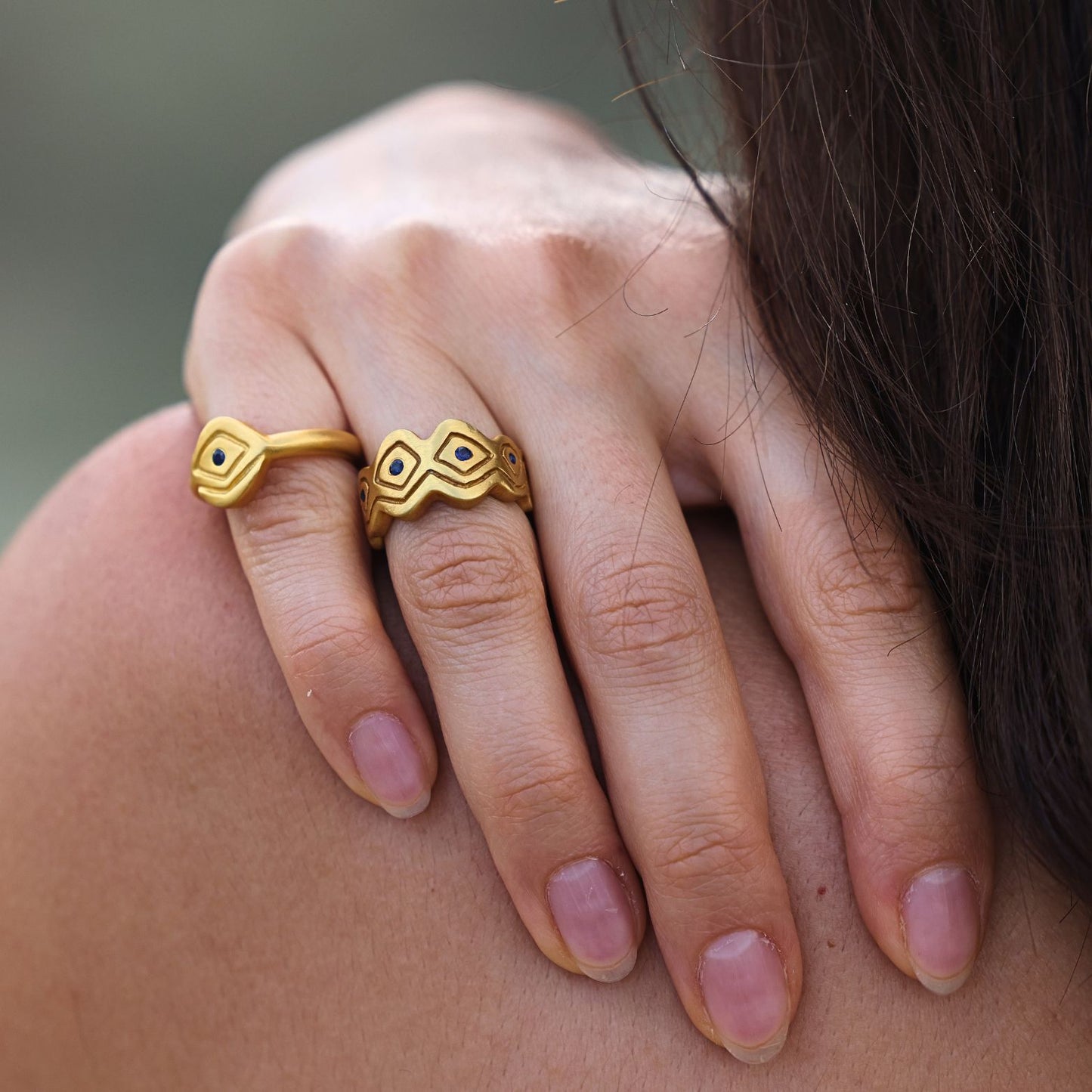 Inanna Ring | Gold