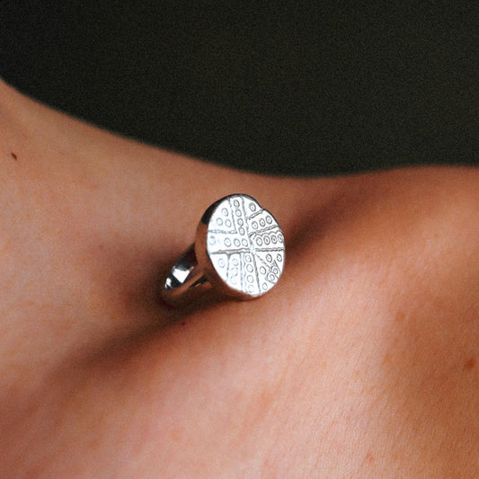 Disc Ring | Silver