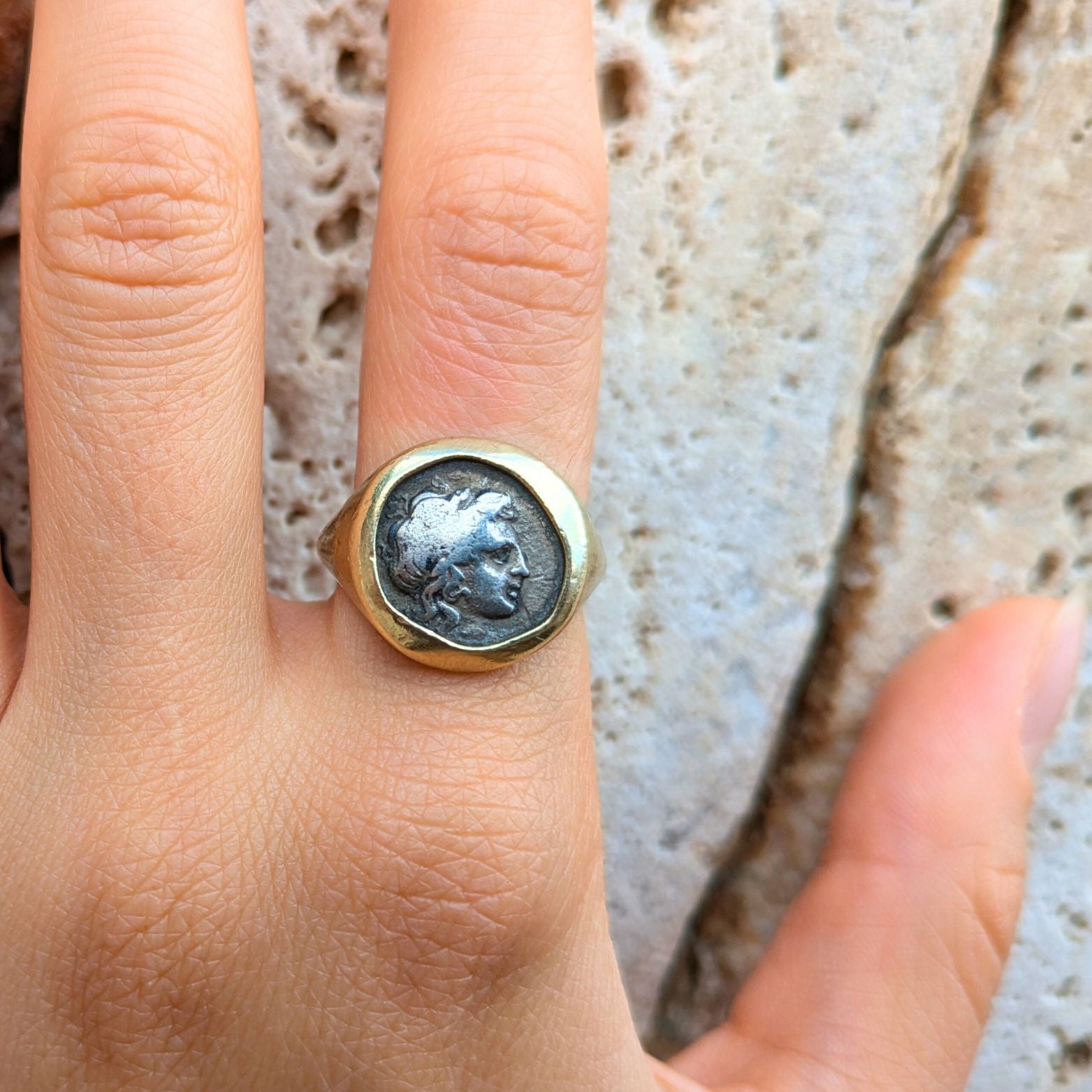 Apollo Coin Ring